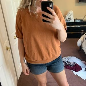 Short Sleeve Sweatshirt